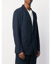 Blazer bleu marine Issey Miyake