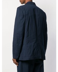 Blazer bleu marine Issey Miyake