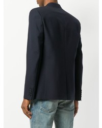 Blazer bleu marine Saint Laurent