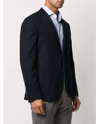 Blazer bleu marine Lardini