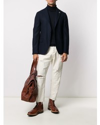 Blazer bleu marine Lardini