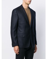 Blazer bleu marine Corneliani