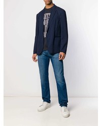 Blazer bleu marine Emporio Armani