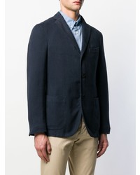 Blazer bleu marine Boglioli