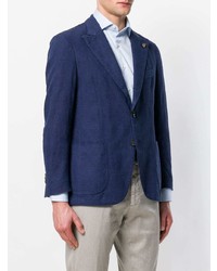 Blazer bleu marine Gabriele Pasini