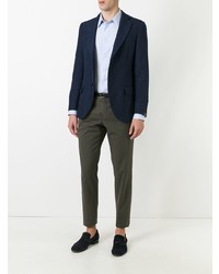 Blazer bleu marine Mp Massimo Piombo