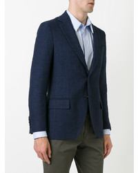 Blazer bleu marine Mp Massimo Piombo