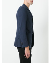 Blazer bleu marine Boglioli