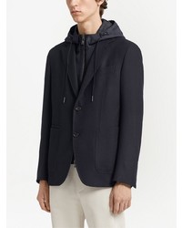 Blazer bleu marine Zegna