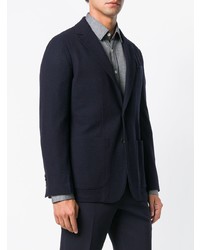 Blazer bleu marine Canali