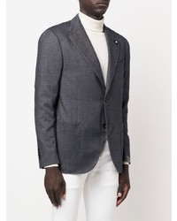 Blazer bleu marine Lardini