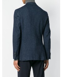 Blazer bleu marine Isaia