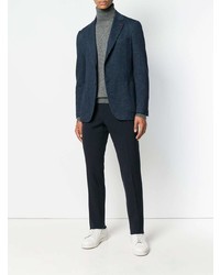 Blazer bleu marine Isaia