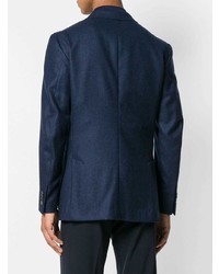 Blazer bleu marine Isaia