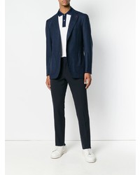 Blazer bleu marine Isaia