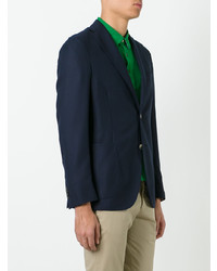 Blazer bleu marine Boglioli