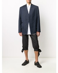 Blazer bleu marine Maison Margiela