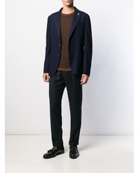 Blazer bleu marine Lardini