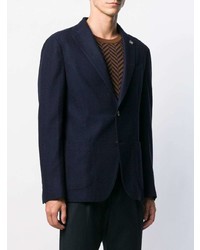 Blazer bleu marine Lardini