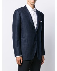 Blazer bleu marine Kiton