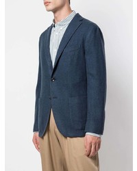 Blazer bleu marine Boglioli