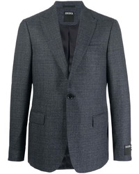 Blazer bleu marine Zegna