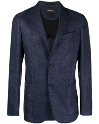 Blazer bleu marine Zegna