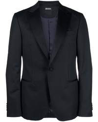 Blazer bleu marine Zegna