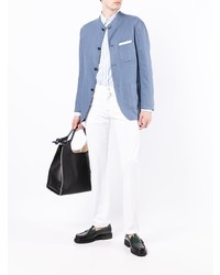 Blazer bleu Kiton