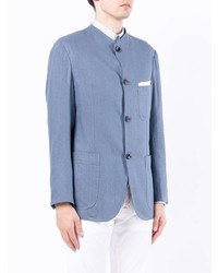 Blazer bleu Kiton