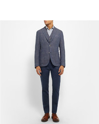 Blazer bleu Boglioli