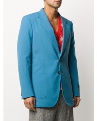 Blazer bleu Gucci