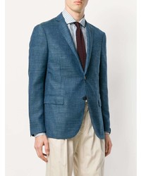 Blazer bleu Corneliani