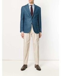 Blazer bleu Corneliani