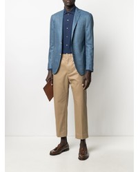 Blazer bleu Corneliani