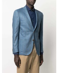 Blazer bleu Corneliani