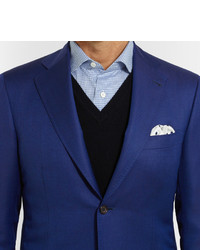 Blazer bleu Canali