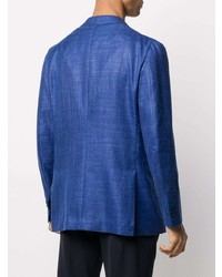 Blazer bleu Isaia