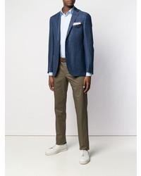 Blazer bleu Corneliani