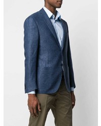 Blazer bleu Corneliani