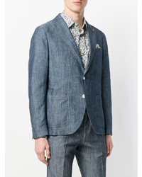 Blazer bleu Manuel Ritz