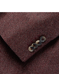 Blazer bordeaux Isaia