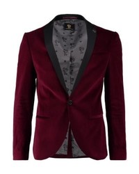 Blazer bordeaux Noose & Monkey