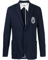 Blazer brodé bleu marine Billionaire