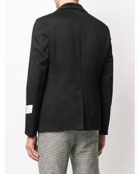 Blazer brodé noir Gucci