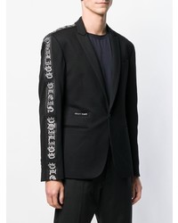 Blazer brodé noir Philipp Plein