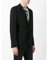 Blazer brodé noir Dolce & Gabbana