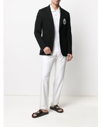 Blazer brodé noir Billionaire