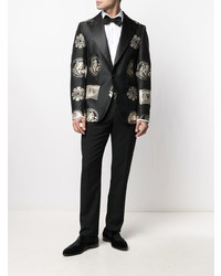 Blazer brodé noir Billionaire