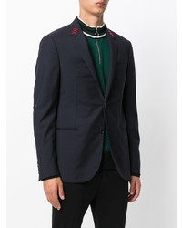 Blazer brodé noir Lanvin